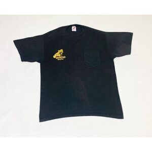 Vintage Mr. Nicks Corner Bar Black T-shirt Large Pub Minnesota Single Stitch